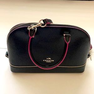 COACH Leather Satchel Handbag